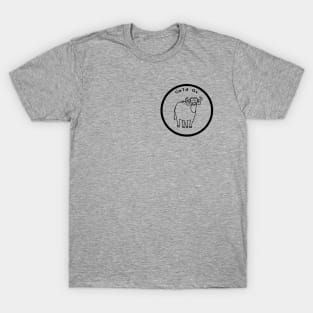 Small Ox Circle Outline for Year of the Ox 2021 T-Shirt